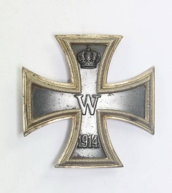 Eisernes Kreuz 1. Klasse 1914, Stern Punze, C.F. Zimmermann Pforuheim (brünierter Kern) (1)