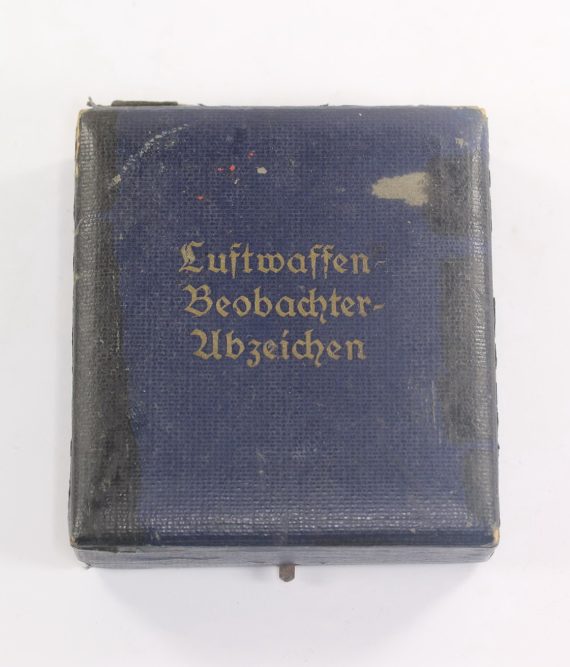 Etui Luftwaffeb Beobachter Abzeichen (1)
