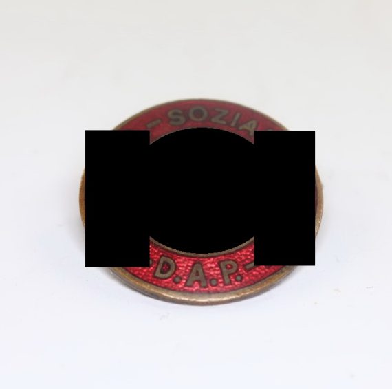 Frühes NSDAP Parteiabzeichen, Ges. Gesch (1)