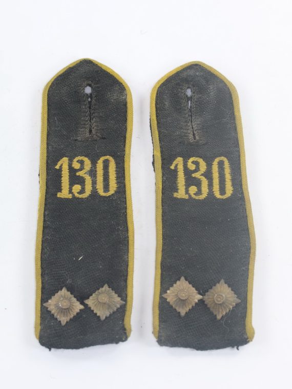 Hitlerjugend (HJ), Marine-HJ, Paar Schulterklappen für einen Scharführer Bann 130 (Dortmund) (1)