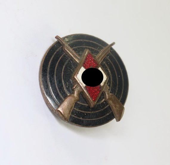 Hitlerjugend (HJ), Schießauszeichnung, Hst. RZM M177 (Foerster & Barth, Pforzheim) (1)