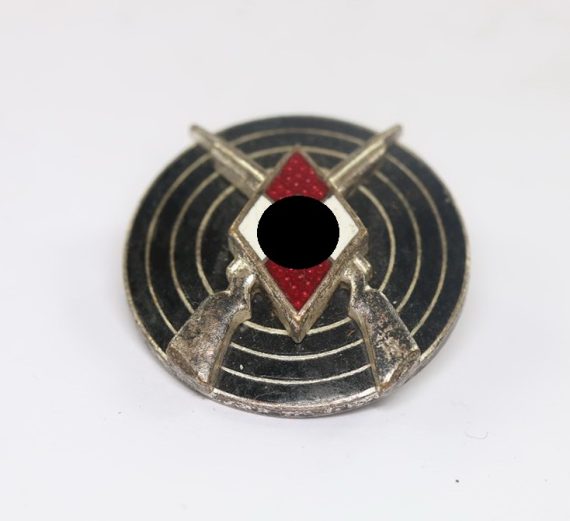 Hitlerjugend (HJ), Schießauszeichnung, Hst. RZM M177 (Foerster & Barth, Pforzheim) (1)