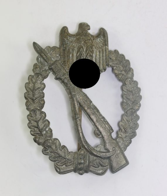 Infanterie Sturmabzeichen in Silber, Josef Bergs & Co., Gablonz (JB&Co (1)