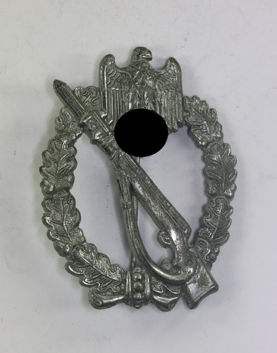 Infanterie-Sturmabzeichen in Silber, Rudolf Karneth, Gablonz (Zink) (1)