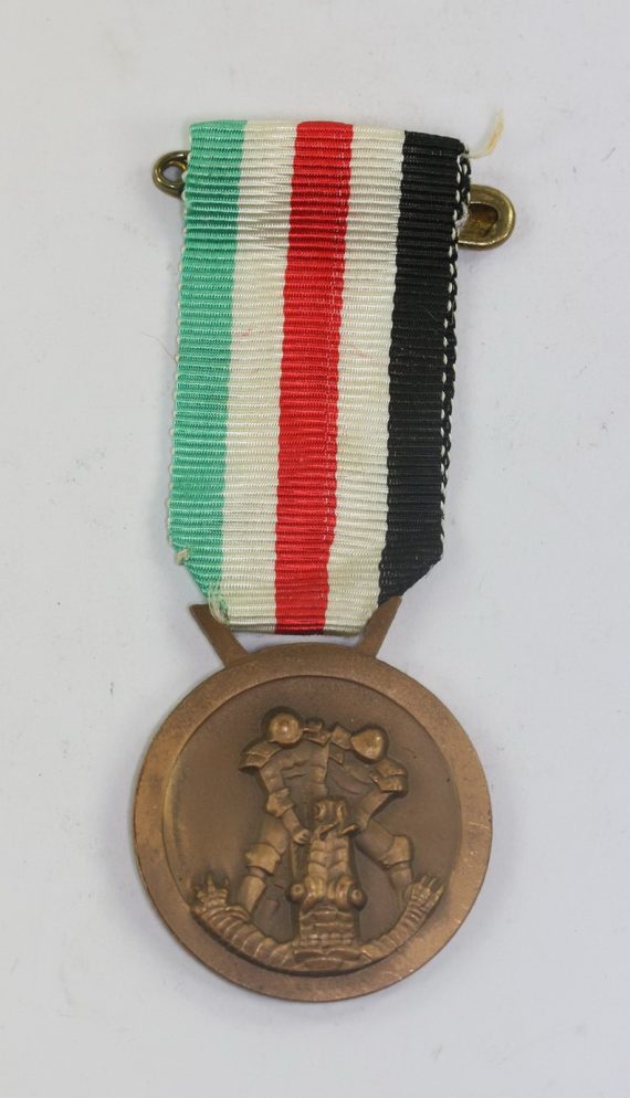 Italienisch Deutsche Medaille für den Feldzug in Afrika (Bronze) (1)