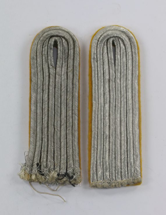 Luftwaffe, Paar Schulterklappen Leutnant fliegendes Personal Fallschirmjäger (1)