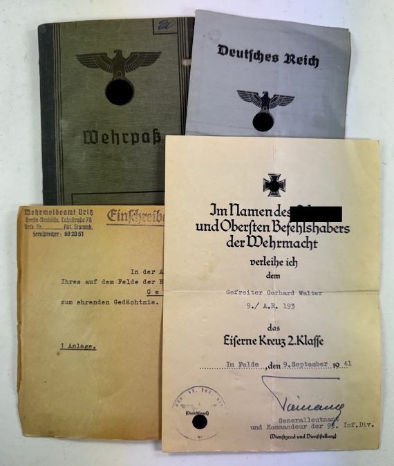 Nachlass Artillerie Regiment 193 (A.R. 193), 93. Infanterie Division, leningrad Front (1)