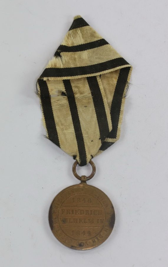 Preußen, Hohenzollern Denkmünze für Kämpfer 1848-1849 - Friedrich Wilhelm IV (1)