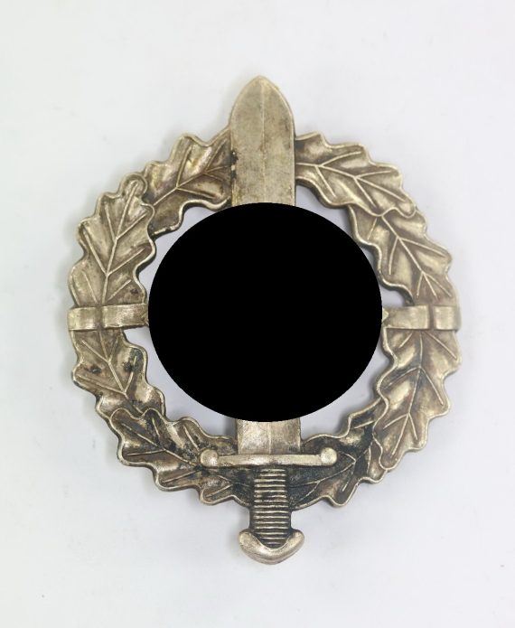 SA Wehrsportabzeichen in Silber, Hst. W. Redo Saarlautern - Eigentum D. Obersten S.A. Führung (1)