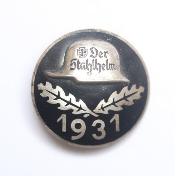 Stahlhelmbund, Eintrittsabzeichen 1931, Hst. STH, A (Alpaka) (1)