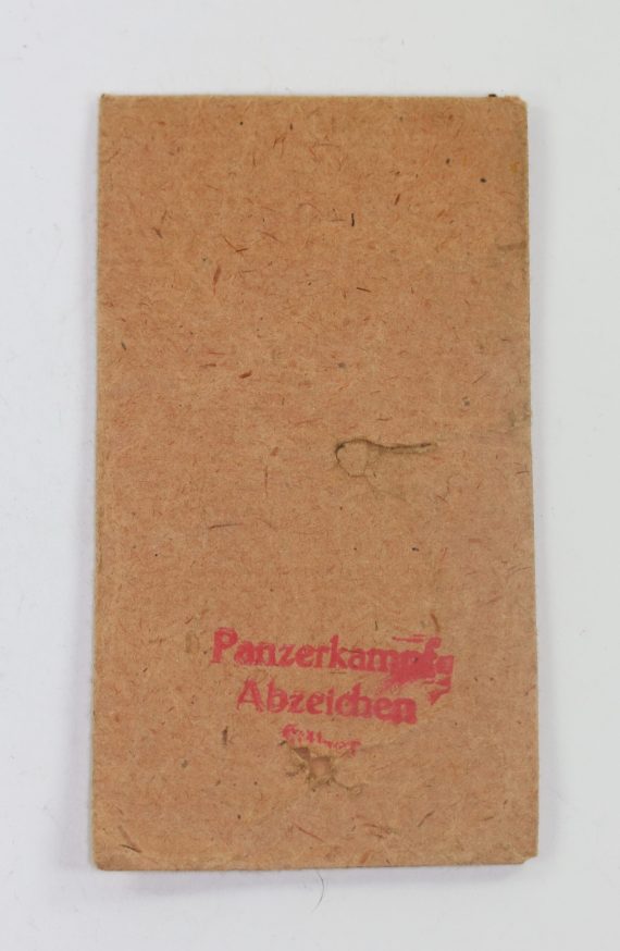 Verleihungstüte Panzerkampf Abzeichen Silber (1)
