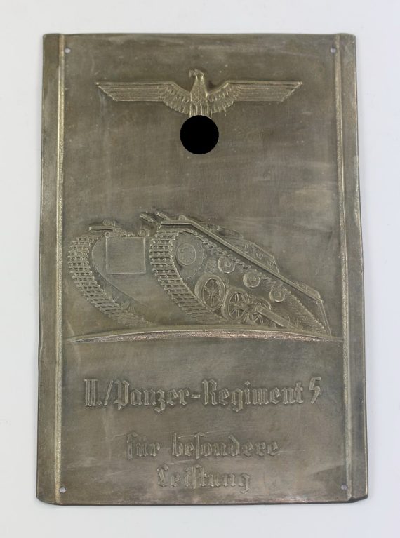 Wehrmacht Heer, Plakette II.Panzer-Regiment 5 für besondere Leistung (1)