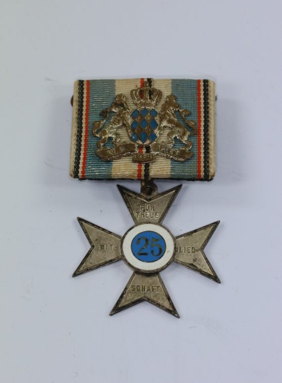 bayrischer_kriegerverein_f_r_25_jahre_mitgliedschaft_f_r_treue_mitgliedschaft_1_