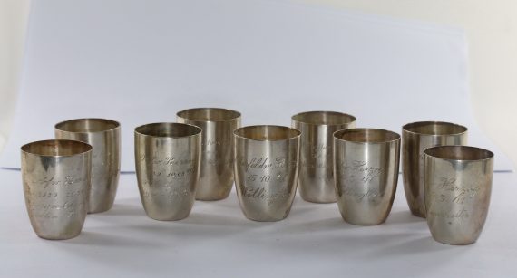 Abschußbecher Gerhard Herzog, Nachtjäger