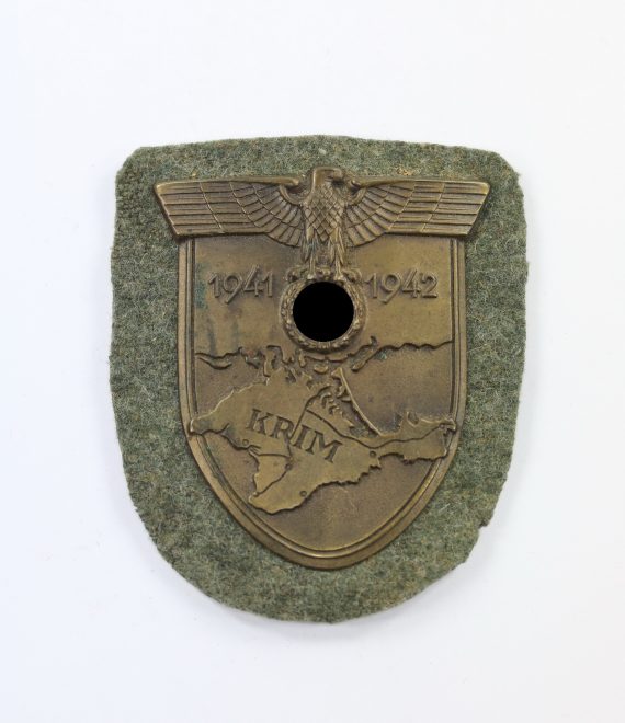 Krimschild auf Heeresstoff, Typ 3.5