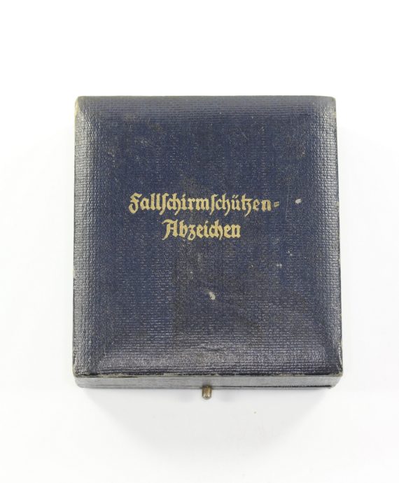 Etui Fallschirmschützenabzeichen 2. Weltkrieg