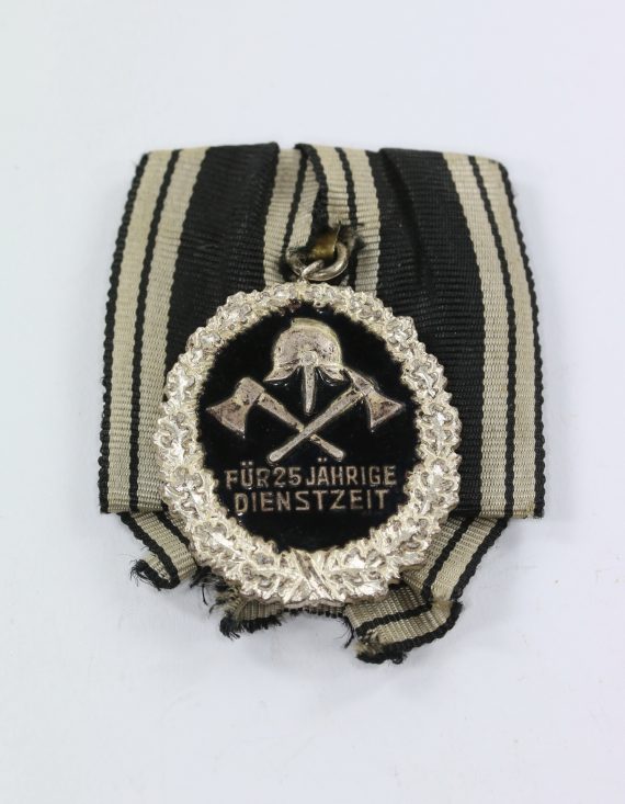 Feuerwehr Ehrenzeichen 25 Jahre, Preußen Für 25 Jährige Dienstzeit ✓Verliehen vom Preußischen Landes-Feuerwehr Verband