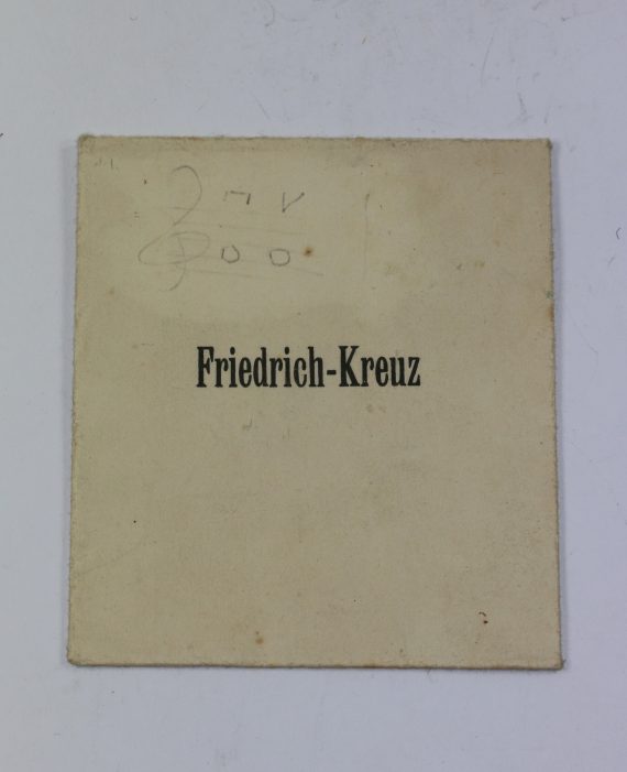 Herzogtum Anhalt, Verleigungstüte Friedrich-Kreuz