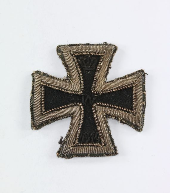 Eisernes Kreuz 1. Klasse 1914, gestickte Variante (Stoff)