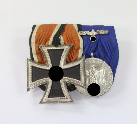 ordensschnalle_2x_eisernes_kreuz_dienstauszeichnung_1