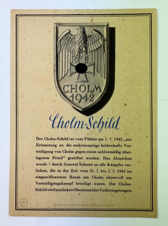 propagandapostkarte_cholmschild_kampfabzeichen_des_heeres_nr