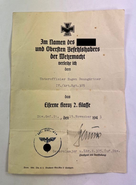 urkunde_eisernes_kreuz_2