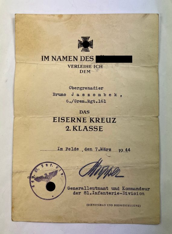 urkunde_eisernes_kreuz_2