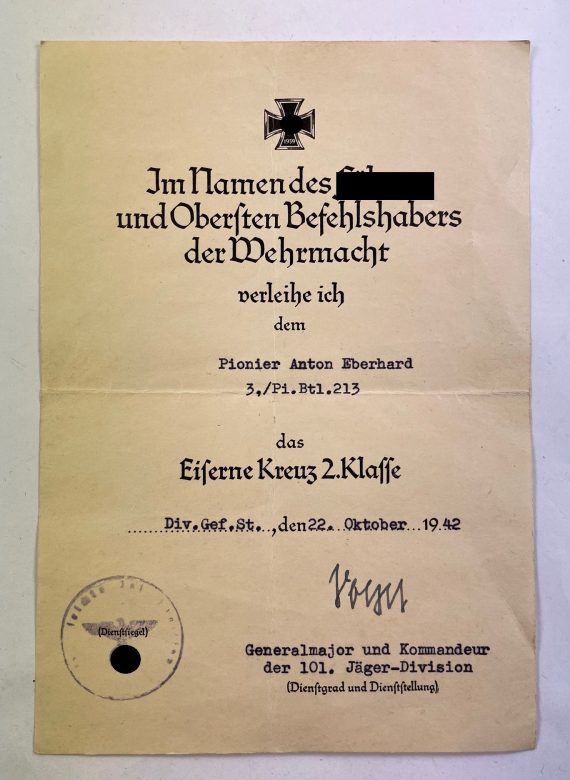 urkunde_eisernes_kreuz_2