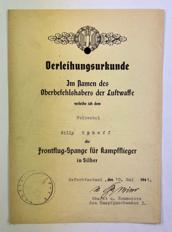 urkunde_frontflugspange_f_r_kampfflieger_in_silber_1