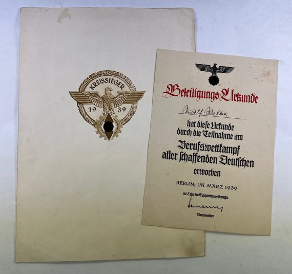 urkunde_kreissieger_1939_bekleidung_u