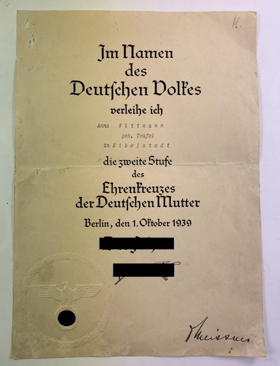 urkunde_mutterkreuz_in_silber_2