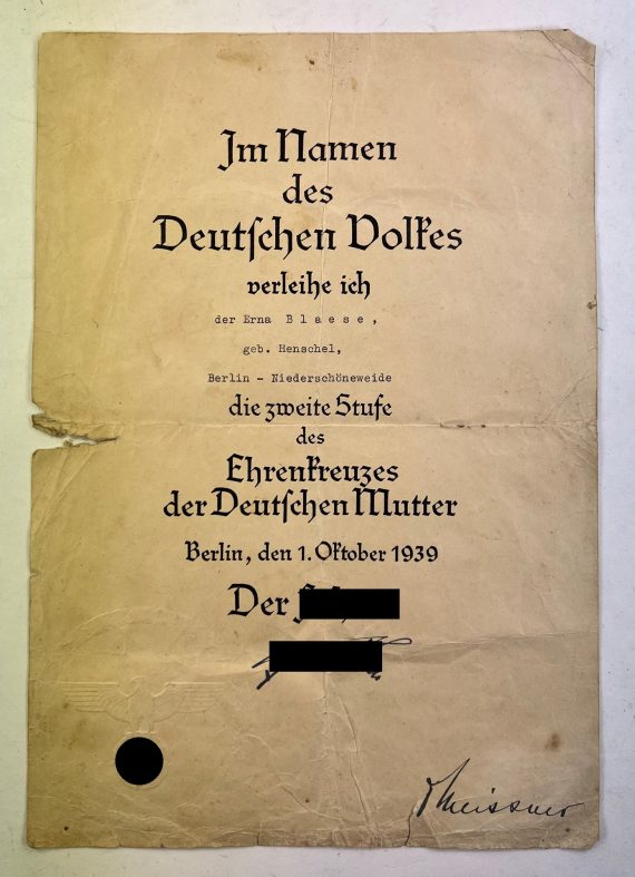 urkunde_mutterkreuz_in_silber_2