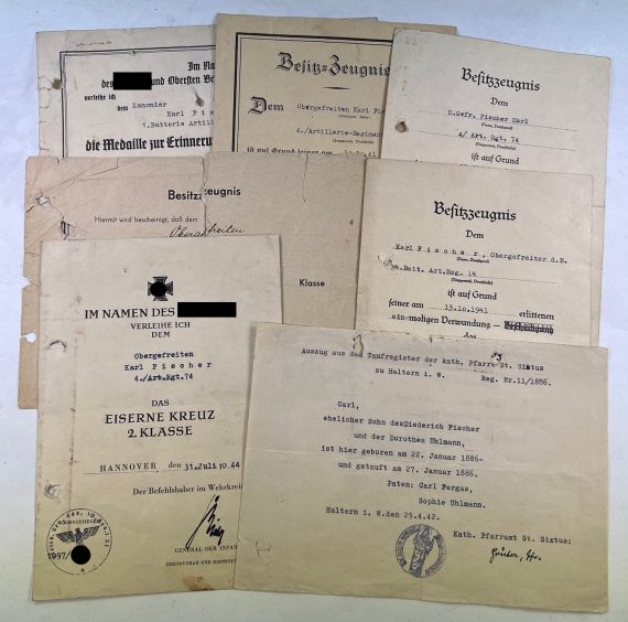 urkunden_gruppe_artillerie_regiment_74_1__1